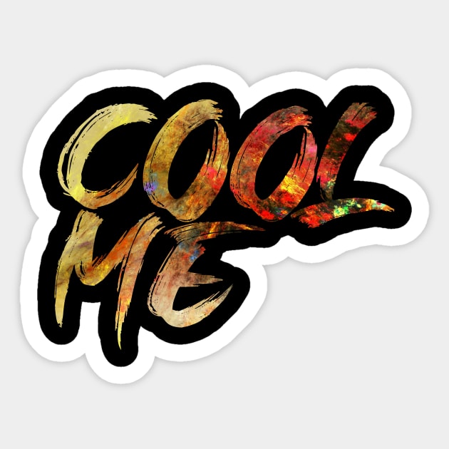 Cool Me Sticker by Kufic Studio